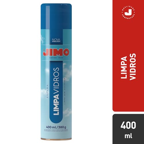 JIMO Limpa Vidros Carro Vitrine Janela Espenho Espuma Limpadora Não Escorre Inovador Aerossol 400ml