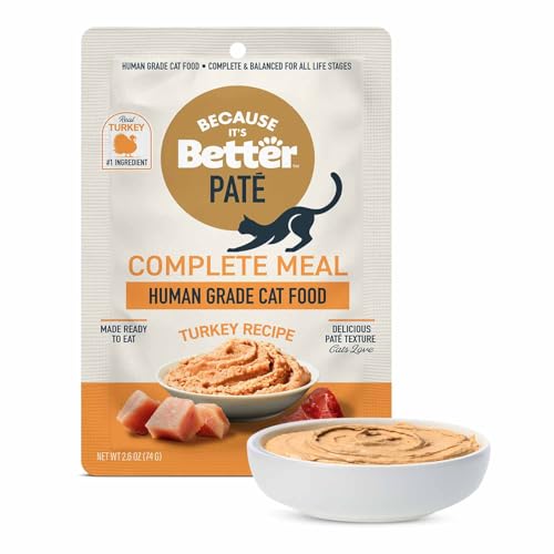 Because It’s Better Pate Complete Meal - Wet Cat Food