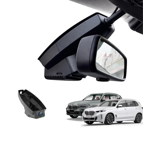 BMW Dash Cam for BMW 1/3/5/7 Series X1/3/5/6 X5M M3 E Chassis, 4K Wireless Dash Camera, HDR, OEM Style, No Visible Wires, WiFi & App, Parking Mode, Plug and Play, Breeze Installation, 64GB Card