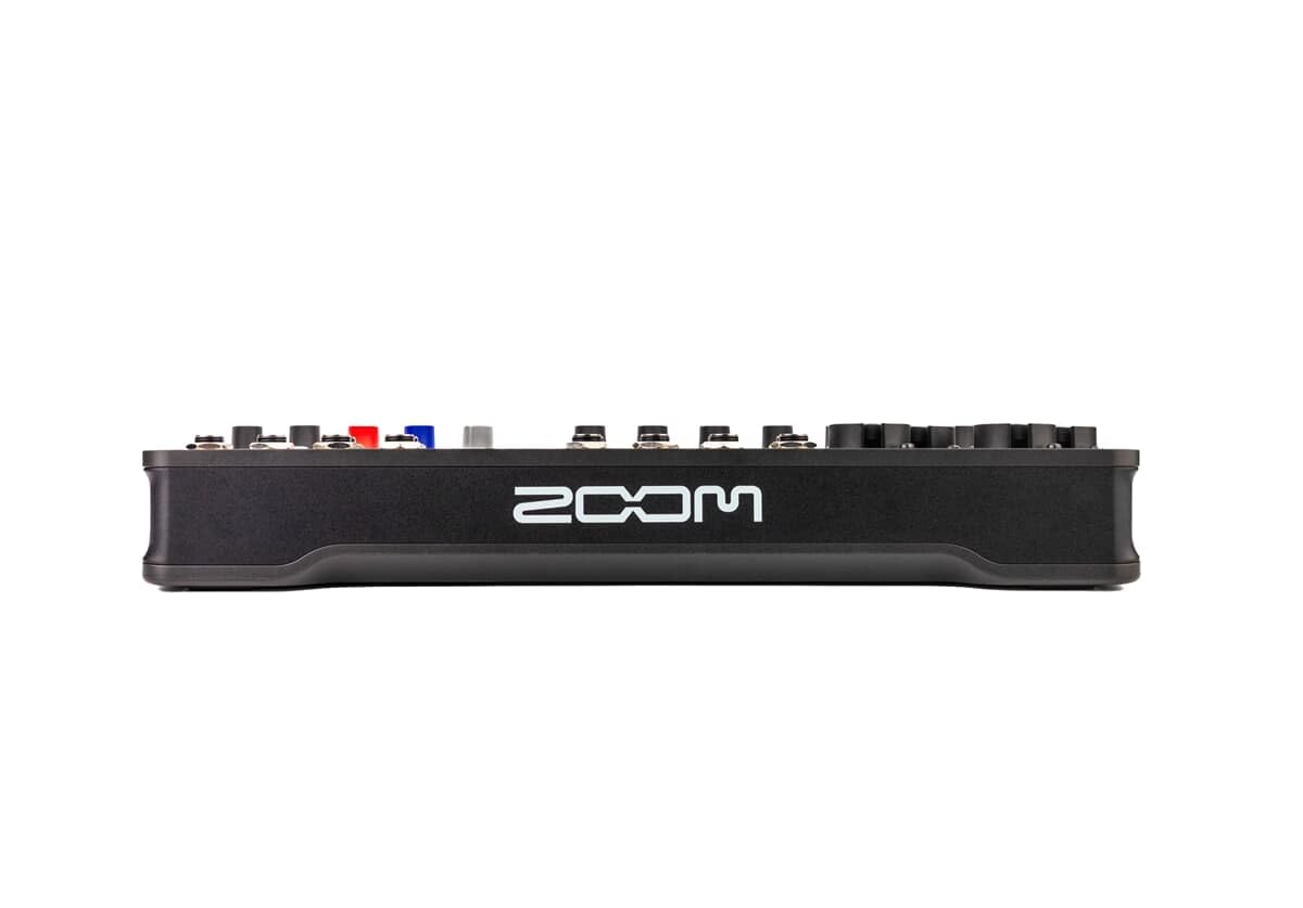 Zoom - L6max LIVETRACK, mixer a 12 canali, 4 ingressi microfonici 32 bit, registrazione su scheda SD, modalità Bounce, schermo OLED, MIDI, riduzione del rumore AI per musica, streaming, podcasting