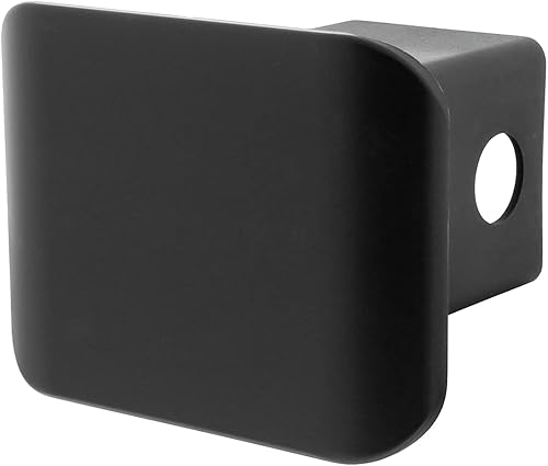 United Pacific Cubierta de enganche de plástico negra para receptores de enganche de remolque de 2" X 2", (77008)