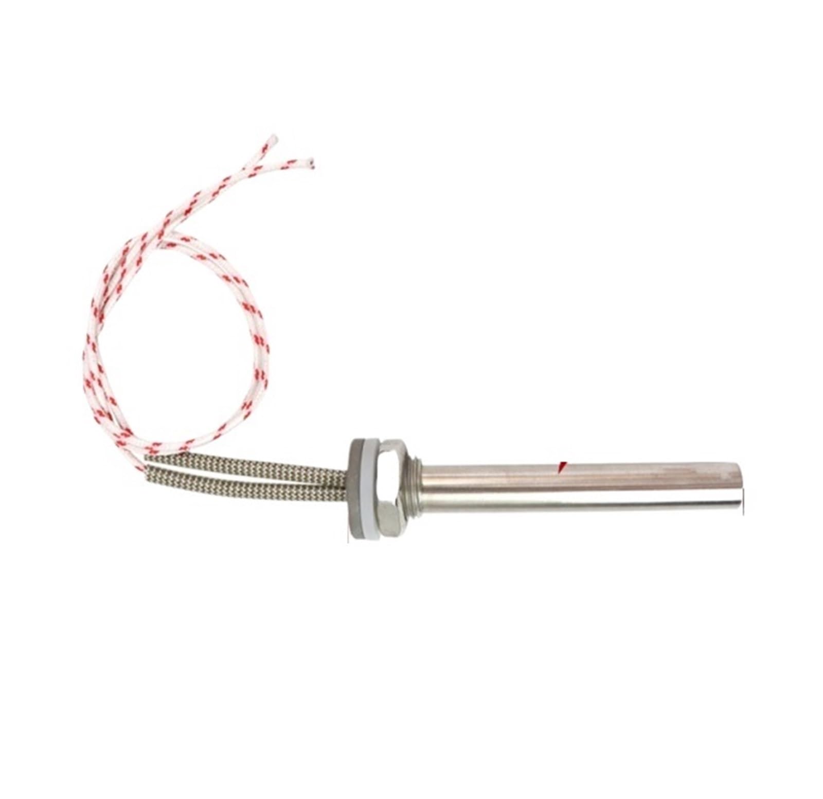 Grzałka kartridżowa 12 V 200 W DC Element grzewczy 12 x 280 mm Ultra długi grzejnik kasetowy z zimną strefą pręta rurowego ze stali nierdzewnej