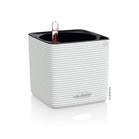 Lechuza – Lechuza-Gefäß mit Bewässerungssystem Cube Color 14 weiß