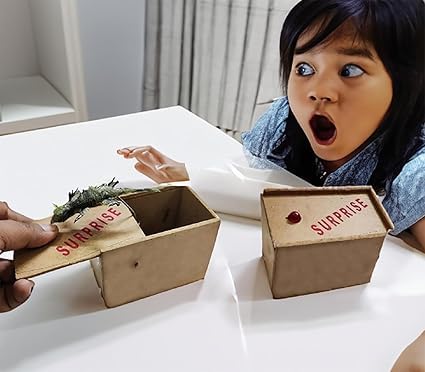 CREZYSKY Wooden Lizard Surprise Box Prank Toy for Kids -1pc | New Trick Lizard Funny Wooden Prank Hidden Scare Box | Fun Game Prank Trick (B0CYGZN2WL) Amazon Price History, Amazon Price Tracker