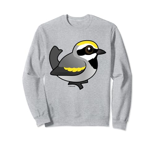 Birdorable Golden-winged Warbler Cute Cartoon Bird Sweatshirt