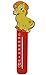 Produktbild alles-meine.de GmbH Thermometer - Pferd/Fohlen - aus Holz - für Kinder - Kinderthermometer - Wandthermometer/Kinderzimmer - Wärme Kälte - Holzthermometer - Analog Baby & Kind..