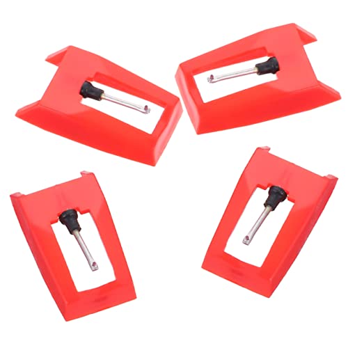 NULYLU Universal Turntable Replacement Styluses Plastic Aluminum Record Player Needles for Stylus Pickup
