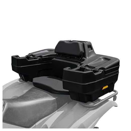 Black Boar ATV Rear Seat Lounder Camco 66014