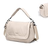 GOLF QUALITY Bolsa de pañales acolchada de 22 litros, bolsa de viaje para pañales de bebé, bolsa cruzada de hospital para mamá, albaricoque