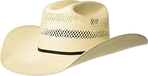 ARIAT Unisex 20X Straw Cowboy Hat Natural 7 1/4