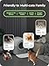 Katzenklo Selbstreinigend Katzentoilette Groß XXL, Automatisches Katzenklo Elektrisches, APP-Steuerung, Selbstreinigendes Katzenklo für 2 Katzen Mehrere Katzen, TY-PRO