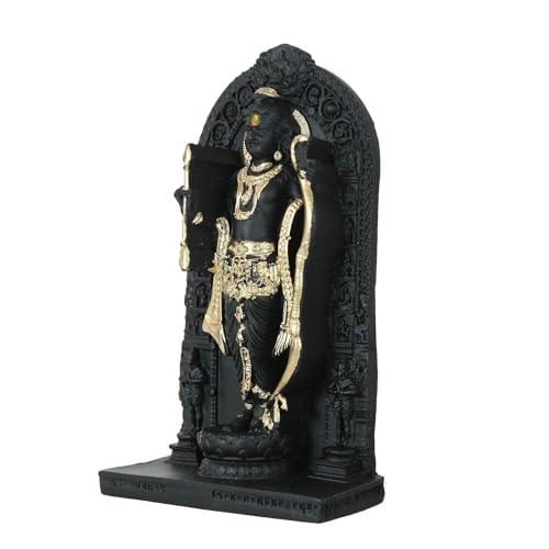 TIED RIBBONS Ram Lala Idol | Resin, 3.8 Inch | Ram Lala Statue Ayodhya | Ram Lala Murti for Car Dashboard, Pooja Room, Mandir, Temple, Home Decor, Religious Gift | Indian God Idols for Car Dashboard - Image 8