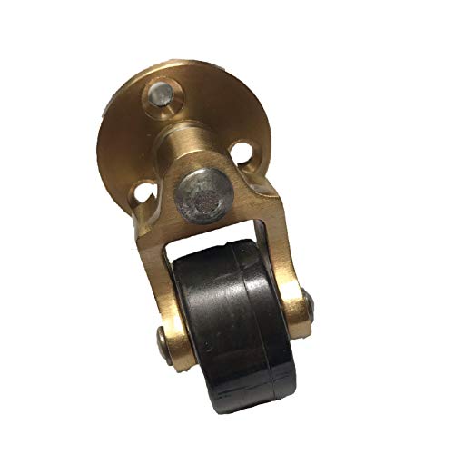 Roulettes pivotantes robustes en laiton pour meubles et parquets - 6