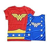 Wonder Woman Cape Costume Tee Shirt Small - / 6X