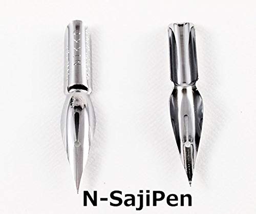 Nikko Manga conjunto de 4 pontas tipo caneta, N-GPen×3 peças N-MaruPen×2 peças N-SchoolPen×3 peças N