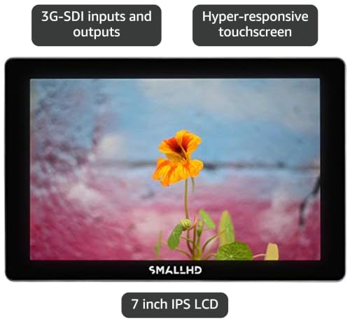 Image of SmallHD Indie 7 On-Camera Monitor with 7-Inch LCD Touchscreen, Daylight Visibility, 3G-SDI /HDMI and Camera Control Capability