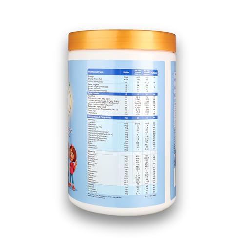 Image of PediaGold Nutrition Mix Powder for Children | For 2-14 Years | Vanilla-950g | Zero Sucrose | 6g protein per serving | Supports Overall Health Boosts Immunity | Nutritional Supplement for Kids Growth