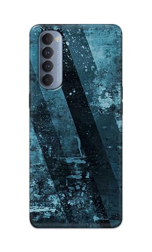 Image of Printed Hard Back Cover for Oppo Reno4 Pro Back Cover (Rugged Background -J1) -190724(EA)