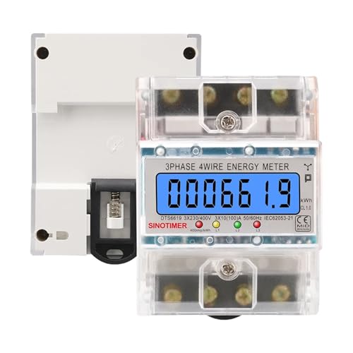 Compteur de consommation triphasé pour réduire la facture 100A - 4