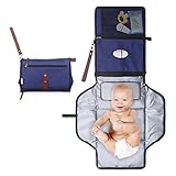 cambiador para bebes con bañera 👪 PLEGABLE, PORTATIL Y FACIL DE LLEVAR 👪 - Con el diseño plegable, el cambiador CompraFun es ideal para los padres ocupados en situaciones diferentes. Tiene un asa de mano, por lo que lo puede llevar con el niño en brazos. Y también lo puede colgar en muchos sitios.