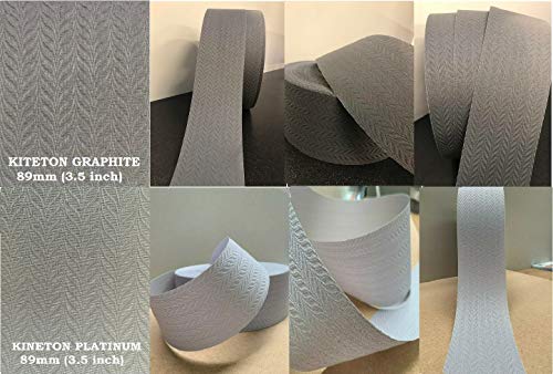 EUROBLINDS Made To Measure Grey Vertical Blind Replacement SLATS LOUVRES 89mm (3.5 inch) WIDE - Pack of 15 - Image 5