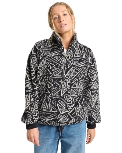 Pull semi-zippé femme Billabong Time Off contre le froid de mi-saison