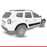 Zgodny z Dacia Duster 2 (HM) 2018-2024 Ochraniacz na felgę, zderzak, błotnik i osłona boczna, Ochrona karoserii samochodu, Zestaw 12 części, CZARNY