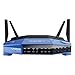 Linksys WRT3200ACM: AC3200 Dual-Band Gigabit Wi-Fi Router, Beamforming Tri-Stream Wireless Signal, Ethernet Ports, MU-MIMO (Black, Blue)