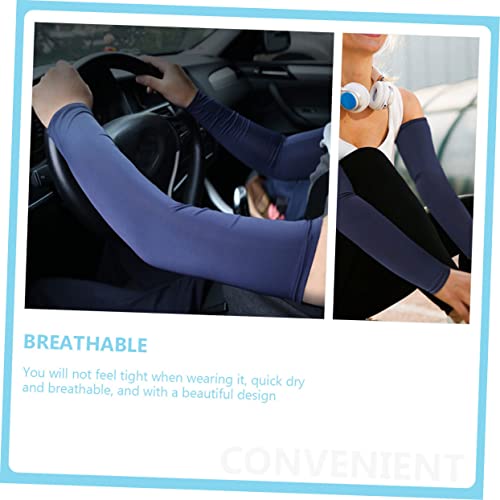 SUPVOX 1 Par De Protetores De Braço De Manga De Gelo Capa De Braço Mangas De Braço Resfriadores De B