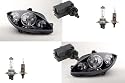 Johns, Scheinwerfer passend für Seat Leon 1P 04/09- mit H7 H1 Links Rechts + Stellmotor