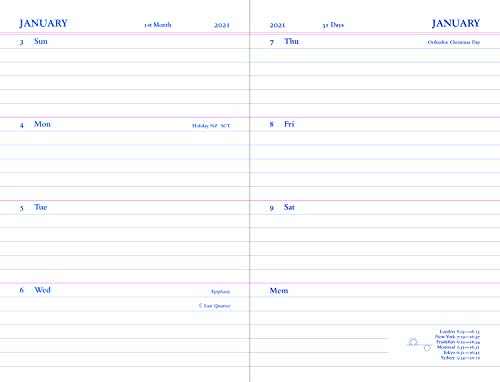 Letts Icon, agenda 2021 con visualizzazione