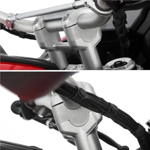 Abrazadera de elevación de aluminio CNC: máxima robustez para Multistrada V4 S 7