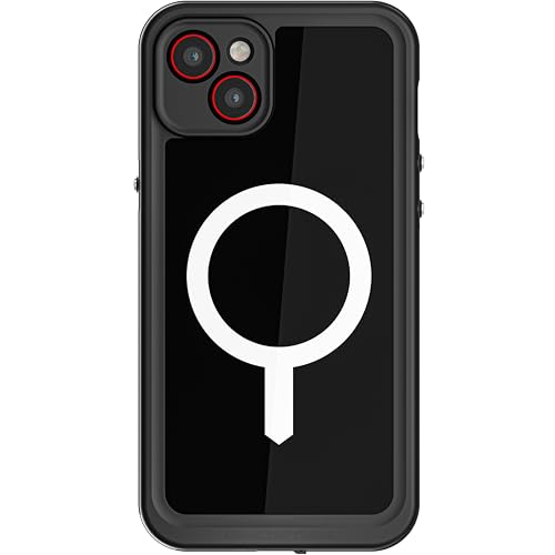 Ghostek NAUTICAL slim iPhone 14 Plus Case Shockproof Waterproof with Screen Protector and MagSafe Magnet Built-In Wireless Charging Compatible Designed for 2022 Apple iPhone14Plus (6.7 inches) (Black) by Ghostek - Used condition - US$10.47