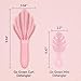 Wet Brush Go Green Curl Detangler Hair Brush, Pale Pink, Ultra-Soft IntelliFlex Detangling Bristles Glide Through Tangles with Ease, Great For Curls, No Split Ends & Pain-Free for Wet or Dry Hair