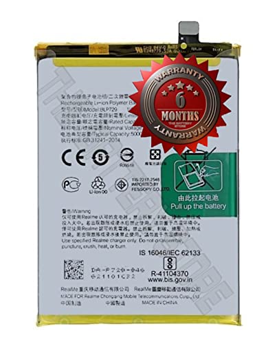 Image of Original BLP729 Battery for Realme 5i /5S RMX2030 / C3 / RMX2027 /C11 / Battery with 6 Month Warranty**(Y00000209)