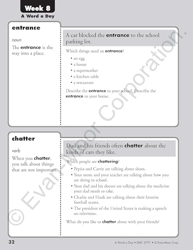 A Word a Day, Grade 1 Teacher Edition - Image 6