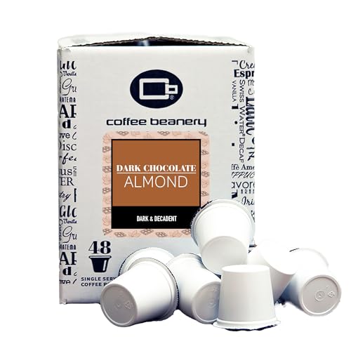 Coffee Beanery Dark Chocolate Almond Decaf Pods