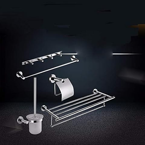 MBYW modern minimalist high load-bearing towel rack bathroom towel rail Stainless steel light hardware kit Cover