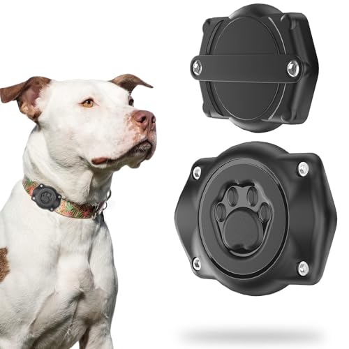 AirTag Dog Collar Holder(1 Pack), 100% Waterproof Air Tag Mount, Pet AirTag Holder for Dog & Cat Collars, Ultra-Durable Dog Collar AirTag Holder – Fits All Width Collars AirTag Dog Collar Holder(1 Pack), 100% Waterproof Air Tag Mount, Pet AirTag Holder for Dog & Cat Collars, Ultra-Durable Dog Collar AirTag Holder – Fits All Width Collars