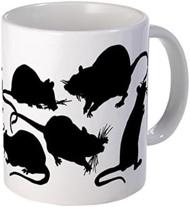 Miniatura 1 de Demon - Taza de cerámica con diseño de ratas y texto en inglés "Lots Of Rats" (15.3 fl oz)