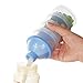 Accmor Formula Dispenser On The Go, 4 Compartments Stackable Formula Container for Travel, Baby Milk Powder Kids Snack Container, BPA Free ﻿
