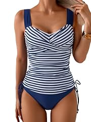Striped, Navy Blue