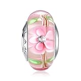Glamulet Murano Glass Charms Beads for Pandora Bracelets Pandora Charm 925 Sterling Silver Disney Art Pendant Jewelry