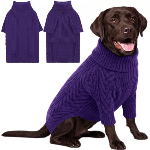 Chandail chaud chien très grand, dégagement hiver retriever