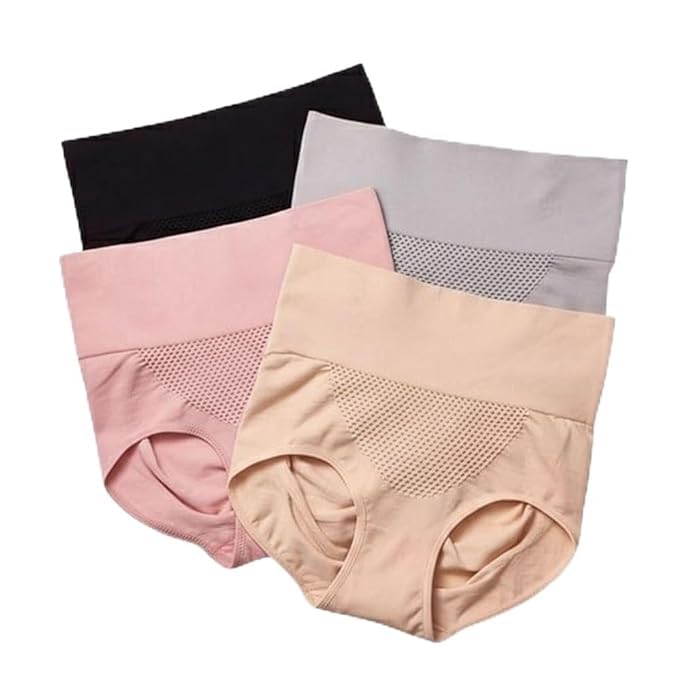 Women's High Waist Shapewear Briefs | Seamless Tummy Control Body Shaper Panty with Comfortable Fit-picture-31
