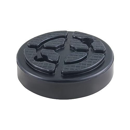 GIVIHGETI 4 Stück 120 x 30mm Gummiauflage Parkhebebühne Gummiteller Hebebühne Gummiaufnahme, Gummiauflage, Aufnahmegummi, Wagenheberauflage für Wagenheber und Hebebühnen