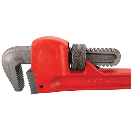 Image of Performance Tool W1136 4-Piece Pipe Wrench Set, 8, 10, 14, 24 in.