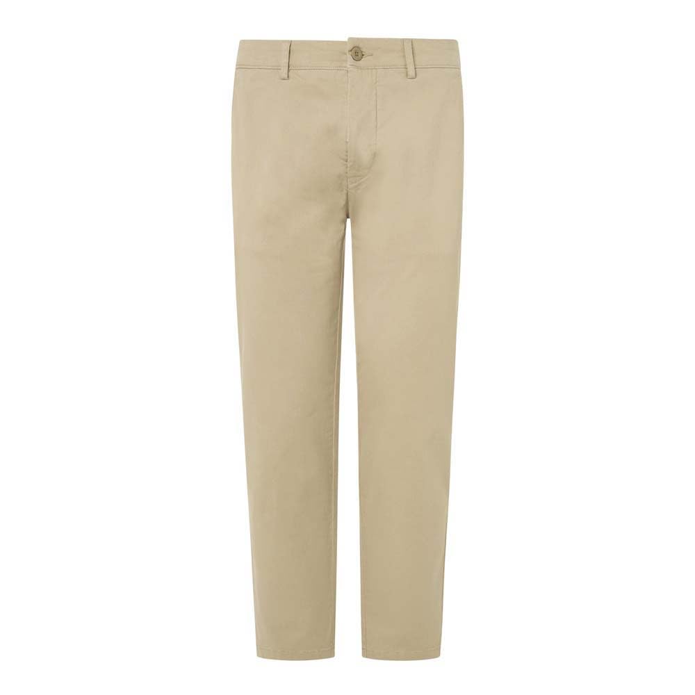 Pepe Jeans Men's Slim Chino Twill, Trouser, Brown, 32W