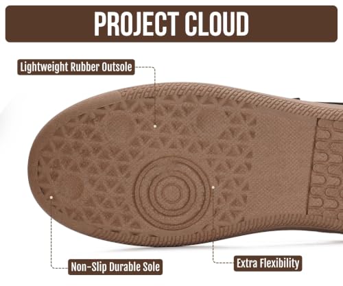 Image of Project Cloud Non-Slip Fashion Sneakers for Women, Lace-Up Shoes