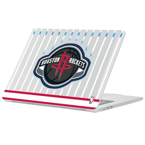 Coque MacBook Air 13.6 Coque Houston Rockets Stylée pour Étudiant et Bureau Paillettes